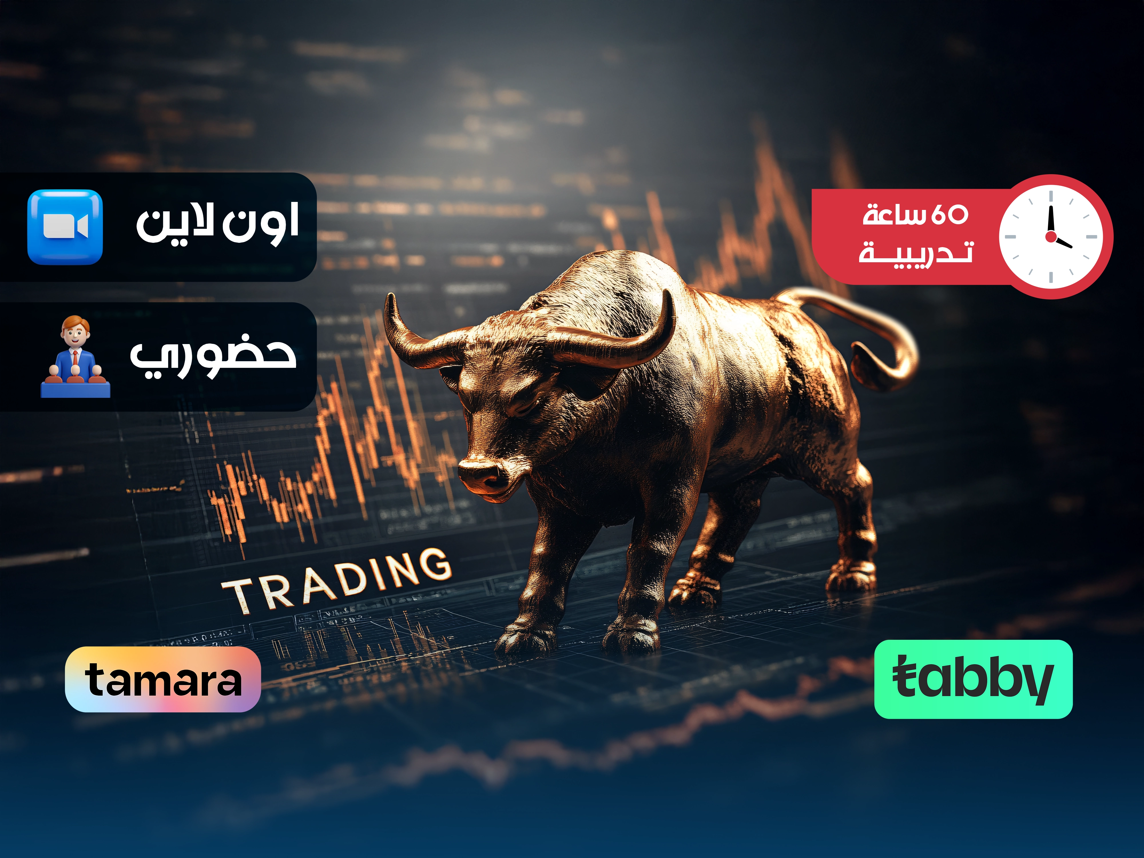 البرنامج التدريبي المتقدم في التداول وتحليل الأسواق المالية